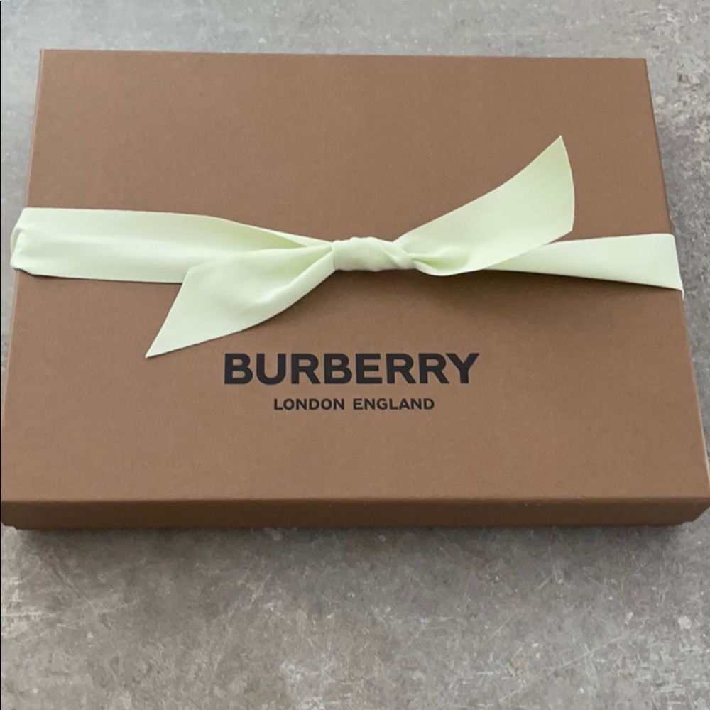 Burberry box 12.5x10 inches